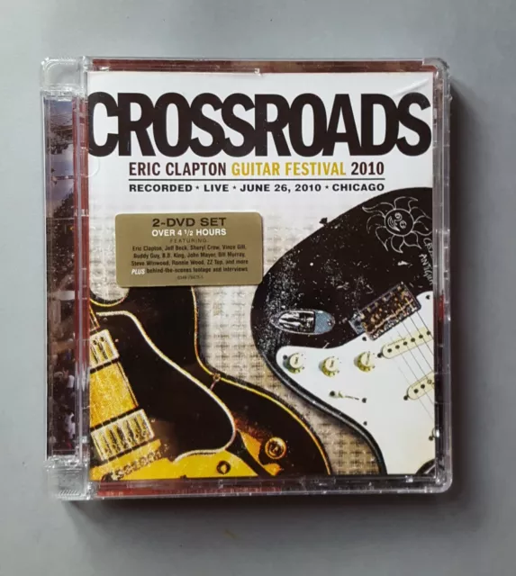 2Dvd Crossroads - Eric Clapton Guitar Festival 2010 - Live June 26 2010 Chicago