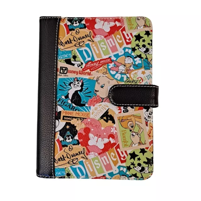 Disney Parks Tablet E-Reader Case 8.5" x 5.5" Mickey Mouse & Friends Retro Style