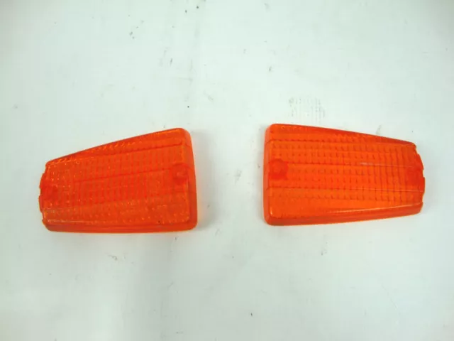 2 LENTI FRECCE SUZUKI GSX 550 EF INDICATORI Blinker INDICATORS  FLASHER CLIGNOTA