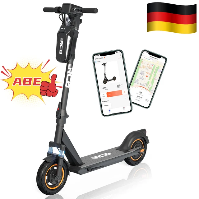 E Roller Mit Straßenzulassung 20 Km H E-SCOOTER RCB EV10Z Elektroroller mit Straßenzulassung (ABE) max. 20 km