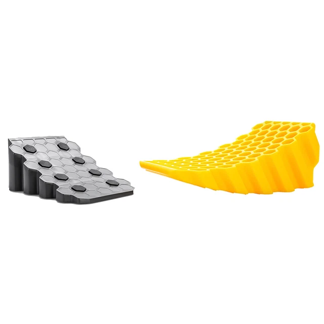 Camco Curved Leveler & Wheel Chock  44423