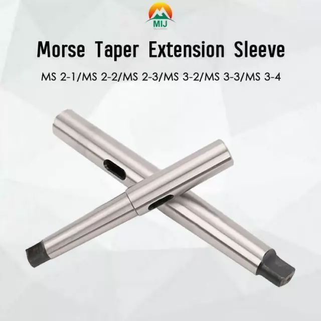 Drill Sleeve Reducing Precision Morse Taper Extension Sleeve MT1 MT2 MT3 MT4 MT5