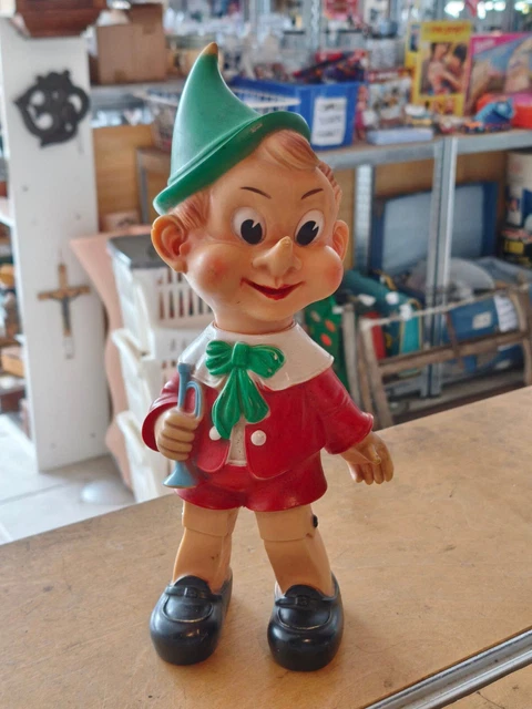 Pinocchio Pupazzo In Blocchi JM Bricklayer – 1900 Pezzi Con Mattone Illuminato – Nuovo
