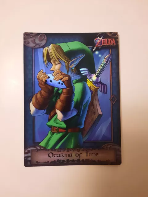 Legend of Zelda The Trading Card Enterplay 2016 #97 Silver FOIL Ocarina of Time