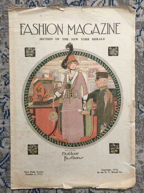 October 1914 Fashion Magazine Section of the New York Herald October 1914 Fashion Magazine Section of the New York Herald