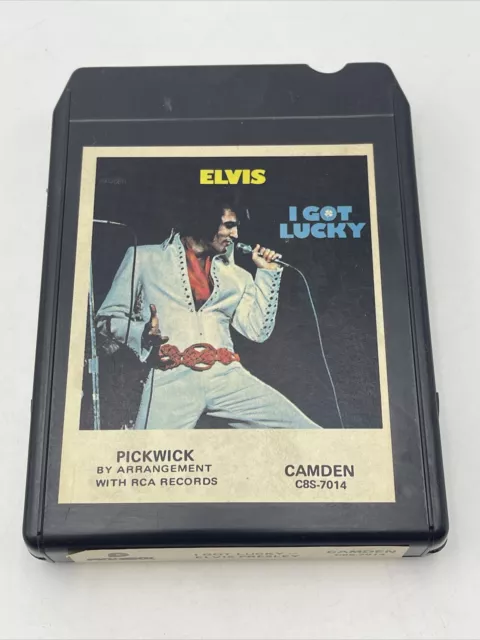 Elvis Presley I Got Lucky 8 Track Tape Cartridge C8S-7014