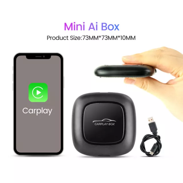 Wireless Carplay AI Box Wireless Android Auto Car Multimedia Video Auto Adapter