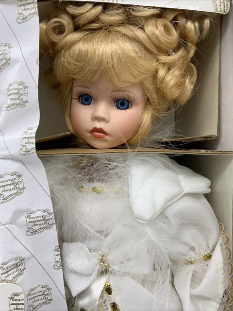 Heritage Signature Collection "Grace" Porcelain Doll Year 2000 Guardian Angel 2