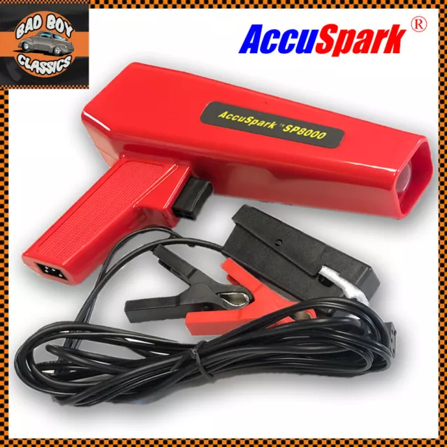 AccuSpark Professional Timing Strobe Light Lamp Digital Rev Counter SP8000