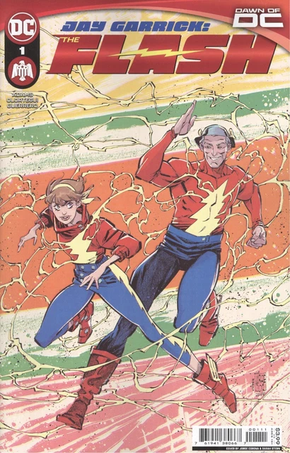 Jay Garrick The Flash #1 Cover A Jorge Corona Vf/Nm Dc Hohc 2023