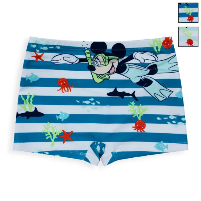 Costume da bagno per neonato bambino Disney Mickey Mouse boxer mare bimbo 6630