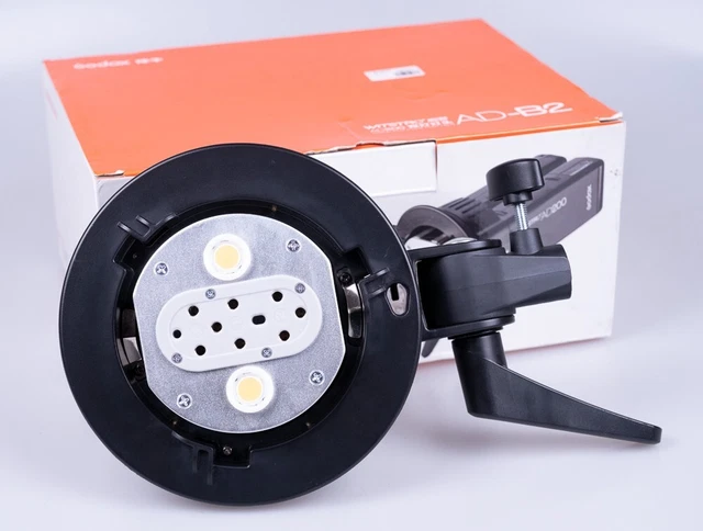 Cabezal de flash de doble potencia tipo S GODOX AD-B2 AD B2 soporte de soporte para AD200/Pro