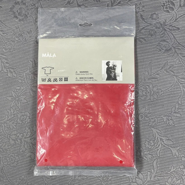 IKEA MALA CHILD’S Apron Painting Smock Long Sleeve Red £7.58 PicClick UK