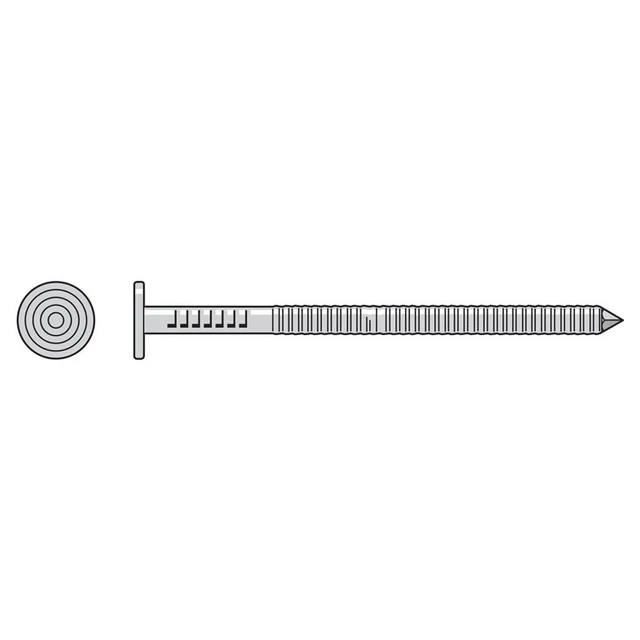 Simpson Strong-Tie T2KR5B - 2d 1" 15Ga 316SS Siding Nail 25lb