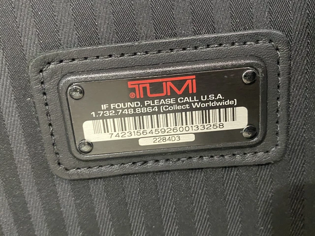 TUMI Alpha 2284D3 Rolling Expandable 26 Suitcase Black Luggage Balistic Nylon 3