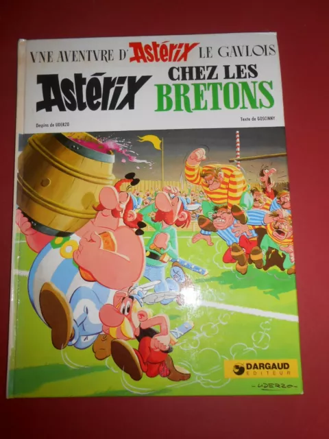 Astérix chez les Bretons bd edition 1977 une aventure d'Astérix le Gaulois