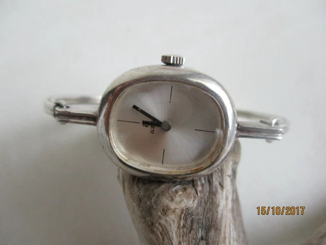 Montre Bracelet Ancienne FOR Mécanique à Remontage Manuel - Acier Inoxydable, Style Classique Femme