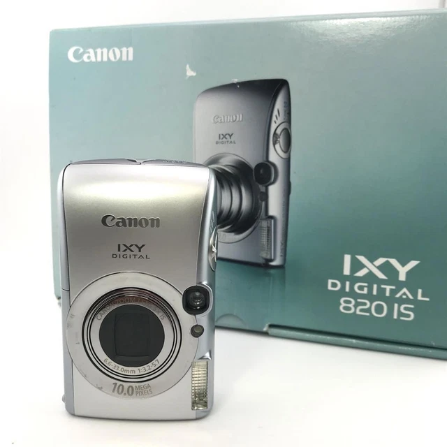 Canon IXY DIGITAL 820 IS 動作品 人気の平成コンデジ Canon ixy