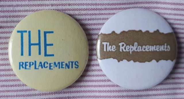 The Replacements (Paul Westerberg) two 25mm button badges. Free UK postage!