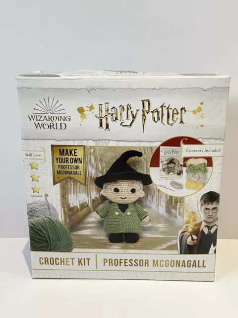 Harry Potter Crochet Kit Professor McGonagall Box opened