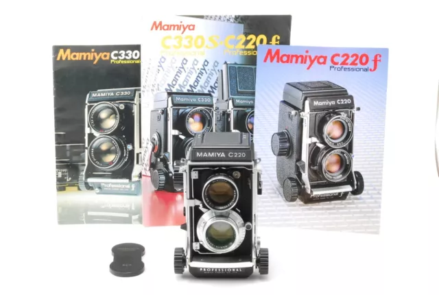 【MINT】Mamiya C220 Pro TLR Film Camera 105mm f/3.5 Lens From JAPAN