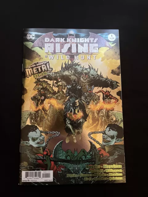 Dark Knights Rising The Wild Hunt #1 VF/NM Foil Cover 2018 Combined Shipping