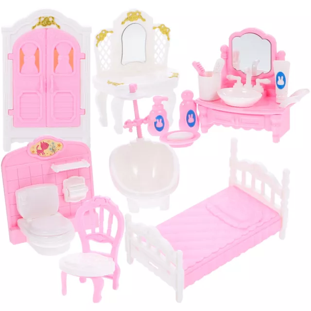 1 Set Doll House Furniture Pretend Play Mini Furniture Toy Mini Dollhouse