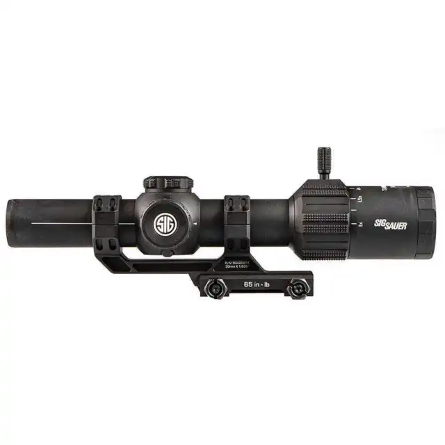 Sig Sauer Tango-MSR 1-6x24mm Riflescope BDC6 Reticle ALPHA-MSR Mount SOT61000