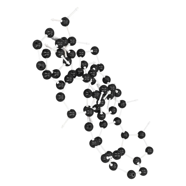 Kit De Modèle Moléculaire 179 Pièces – Chimie Organique Et Inorganique, 76 Atomes Codés, 102 Liaisons, Outil De Retrait