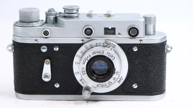 Zorki 2-C 2C Télémètre Caméra Leica Leitz Elmar 5Cm F3.5 50Mm M39 Ltm... 2