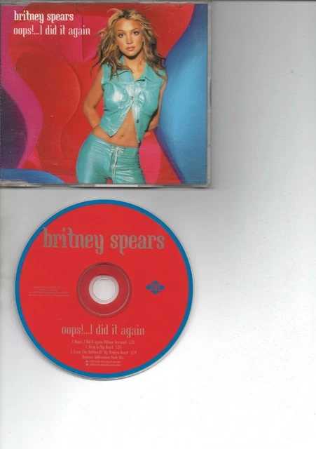 BRITNEY SPEARS RARE Uk Maxi Cd Oops I Did It Again EUR 6,00 - PicClick FR