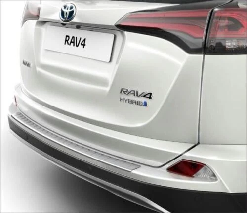 GENUINE TOYOTA RAV4 15-19 Rear Bumper Stainess Steel Protection Plate ...
