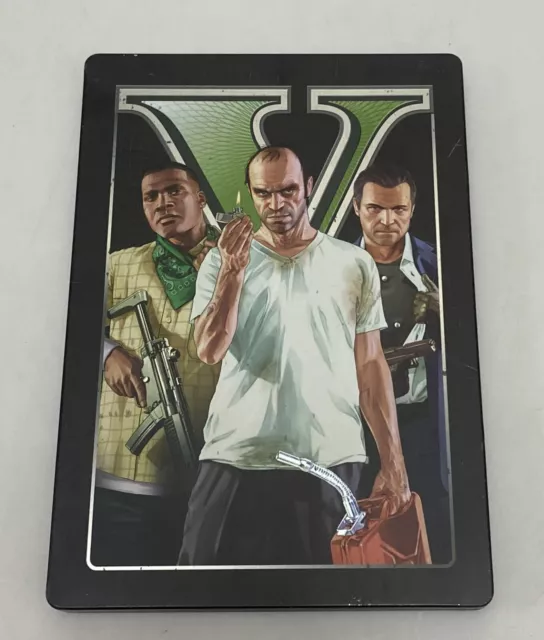 Grand Theft Auto 5 V Steelbook For Xbox 360 Rockstar Superb Game