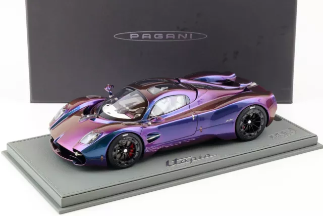 1:18 BBR Pagani Utopia Chamaleon Con Vetrina - Limitato 48 Pz.