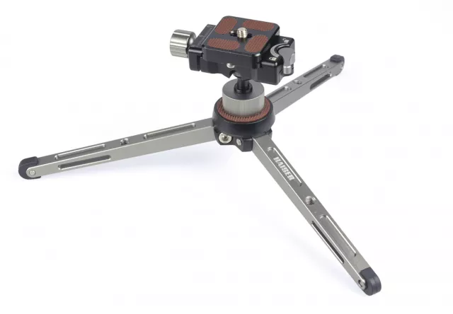 Kaiser kit Treppiede Mini "solid 3+" con testa a sfera 7201, vite e fori da 1/4"