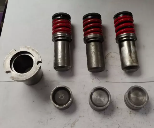 Lot of 3 Form down Flair or Dimple Tools and guide.