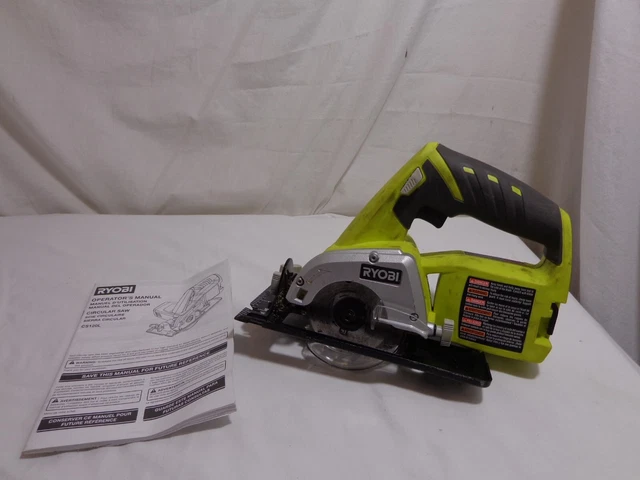 RYOBI CS120L 12V Cordless Circular Saw 3 3 8 inch Bare Tool Only Compact Nice 34.95 PicClick