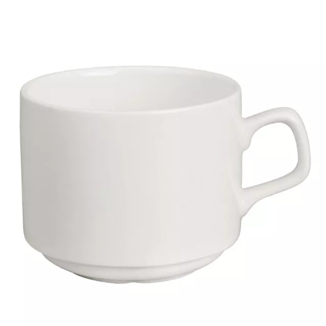 Lumina Fine China Stacking Cup 200Ml (Pack Of 6) Cn831