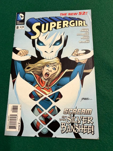 SUPERGIRL #8 THE New 52 Silver Banshee DC Comics June 2012 English EUR ...