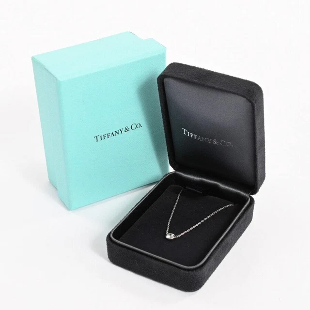 Tiffany & Co. By the Yard Necklace Pt950 Platinum Ladies with Box Tiffany & Co. By the Yard Necklace Pt950 Platinum Ladies with Box