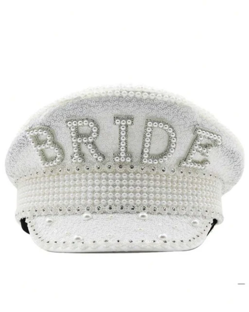 Cappello da sposa fatto a mano - accessori festa gallina