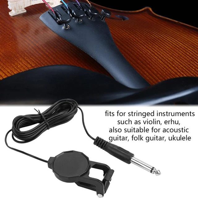 Acoustic Guitar Pickup Piezo Transducer Jack For Guitar Violin Ukulele Mandolin