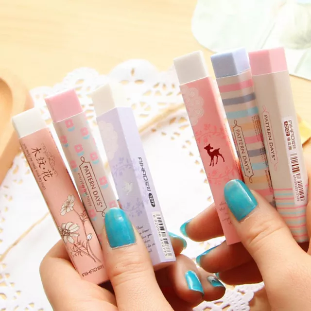 Elegant Long Cleansing Drawing Painting Rubber Eraser Stationary Gift 1 ZT