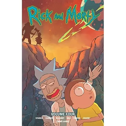 Rick and Morty, Volume 4 - Paperback NEW Starks, Kyle 01/02/2017