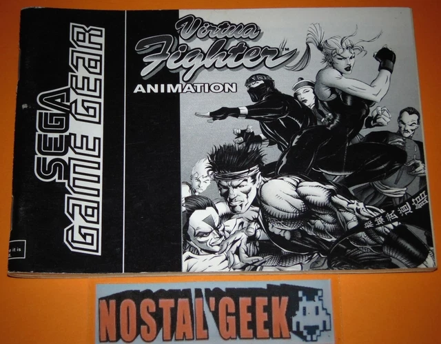 Legend Of Illusion Game Gear Jeu Sega Game Gear Virtua Fighter Animation - Version PAL - En Très Bon état Gears 4