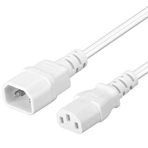 PremiumCord Extension d'alimentation pour PC 230V 3m, Rallonge IEC 320, Prise à
