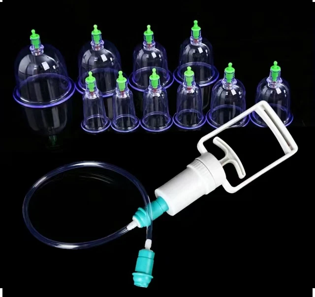 Hijama Privat & Professionelles Vakuum Saugnapf Cupping Set Schröpfgerät
