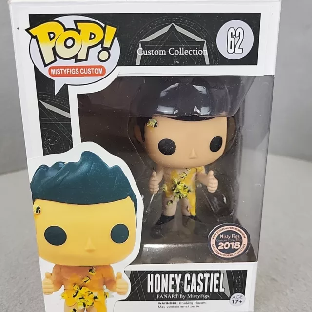 Pop! Supernatural Custom Collection Honey Castiel FanArt Misty Figs