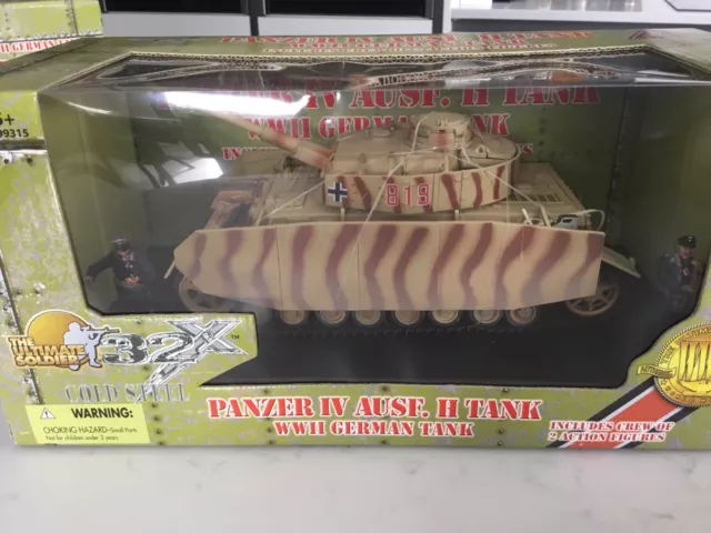 Ultimate Soldier 32X German Panzer IV AUSF.H Tank In Original Box 1/32 Scale