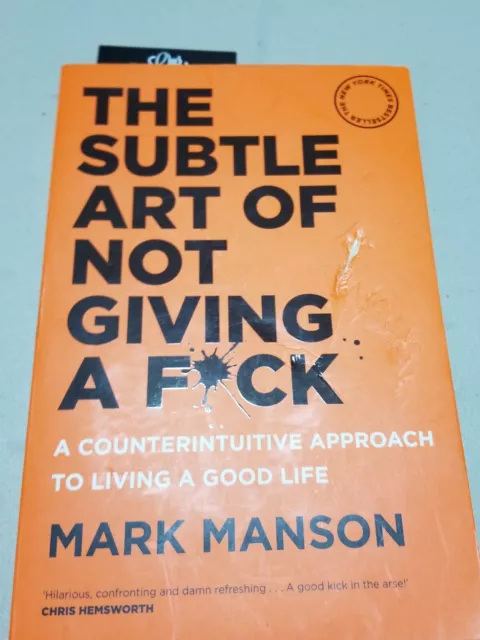 The Subtle Art of Not Giving a Fck By Mark Manson NEW Paperback